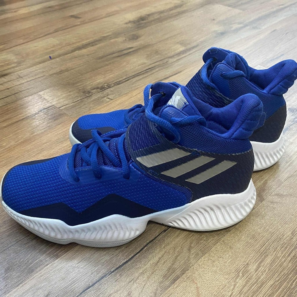 Adidas Bounce Basketball‎ Shoes Royal Blue Men Size 5.5 US BB7297